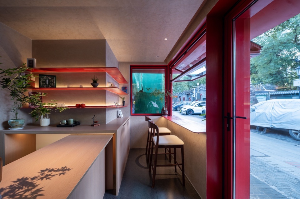 ▼亭下视野与街巷关系,View under the Pavilion and Streets and Alleys ©向量建筑 ygl