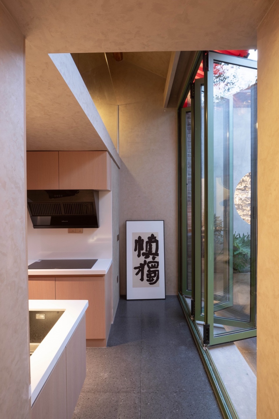 ▼室内与可开合的庭院,Indoor and openable courtyard ©向量建筑