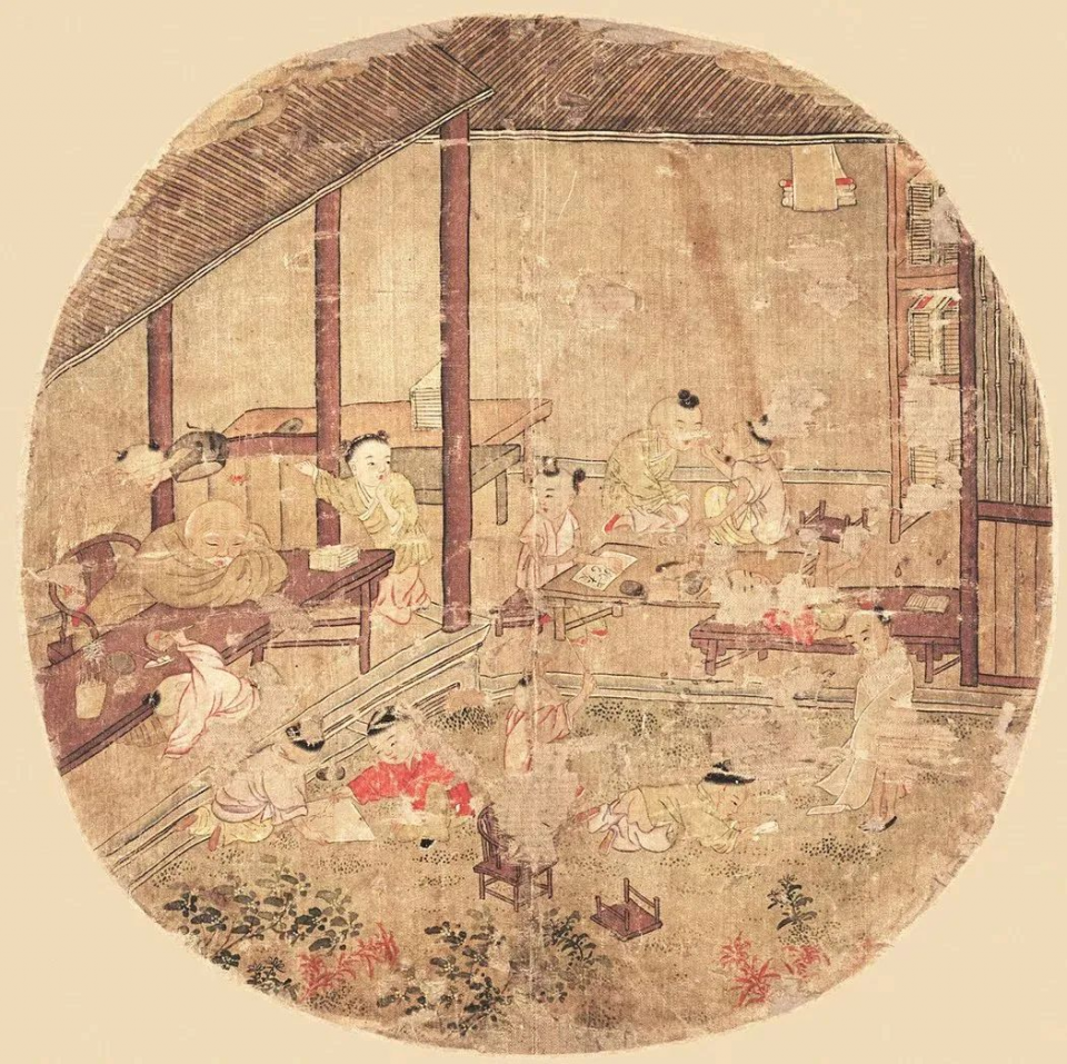 稚子闹学图 明仇英(开篇图片) beijing agilearning school