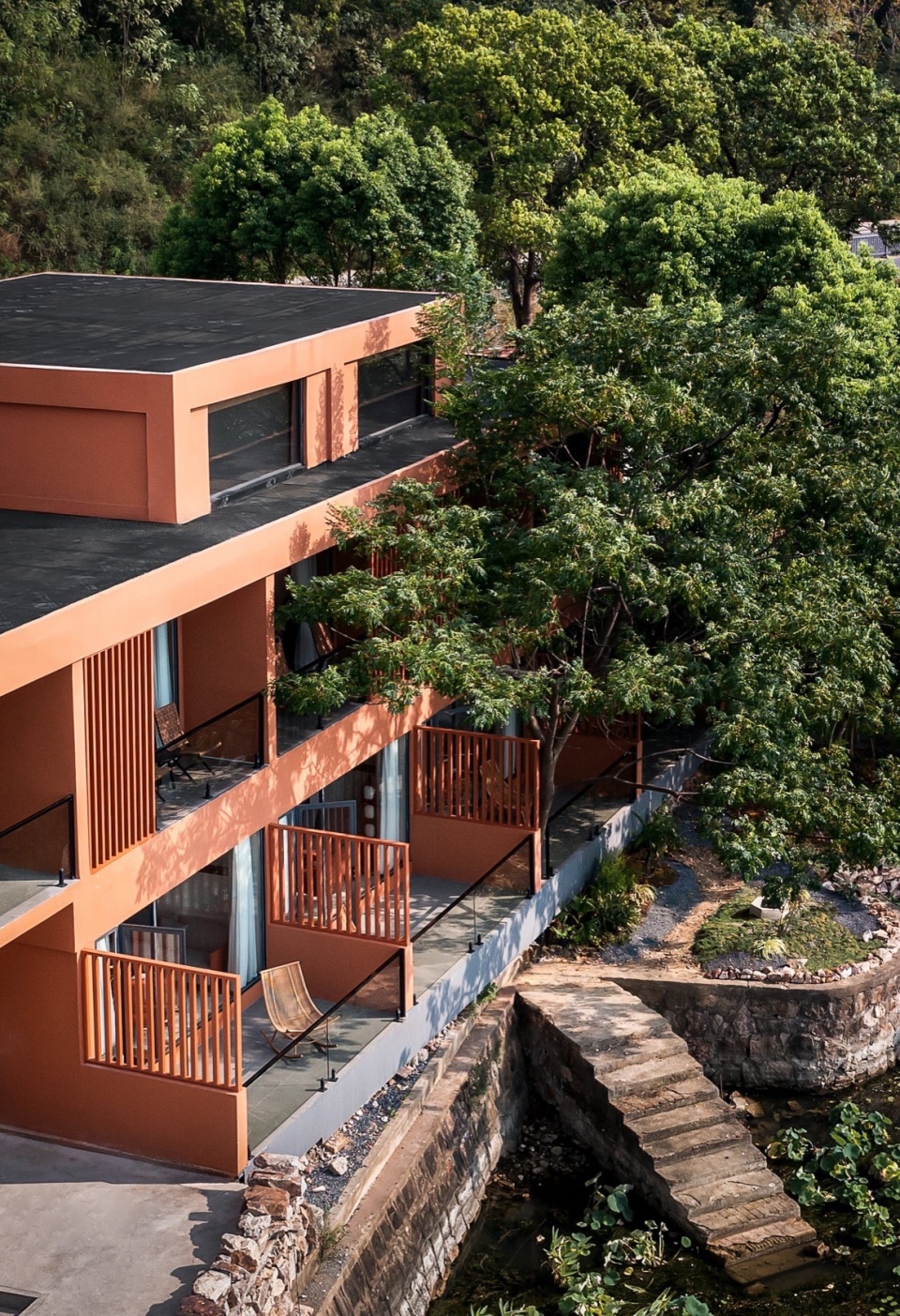 项目外观,exterior of the project ©王尚 6 orange bay homestay