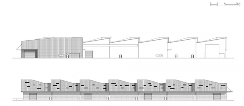 7 wood boxes by lca architetti
