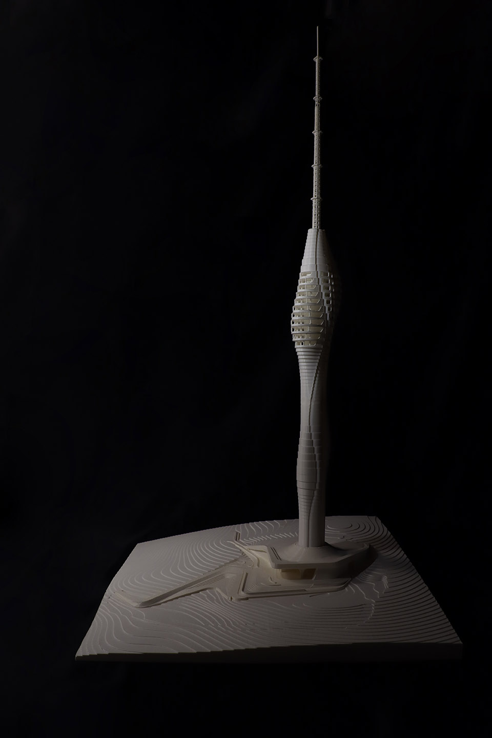 istanbul tv radio tower by maa