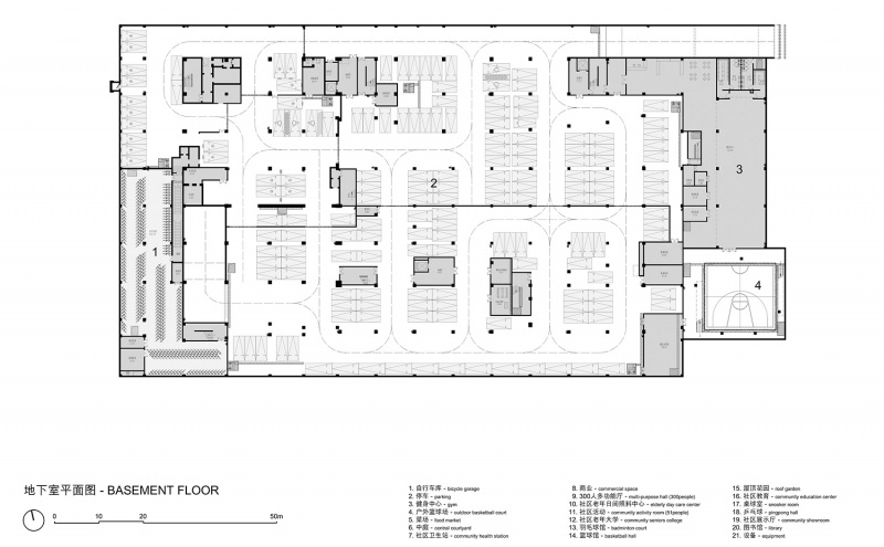 zhelin community center by one design