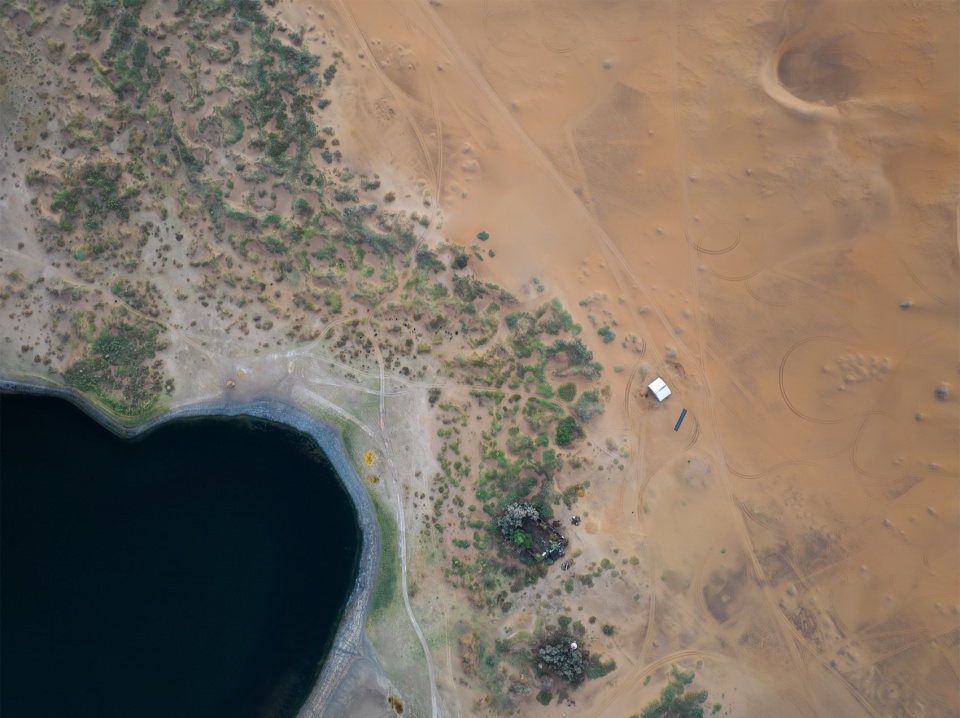 The Home in the Badain Jaran Desert by Department of Architecture School of Architecture and Urban Planning Nanjing University