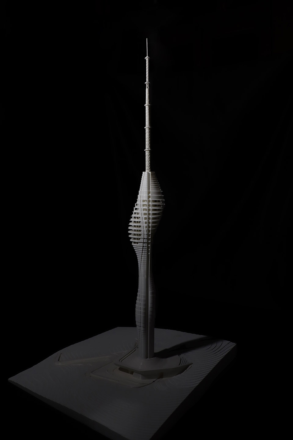 istanbul tv radio tower by maa