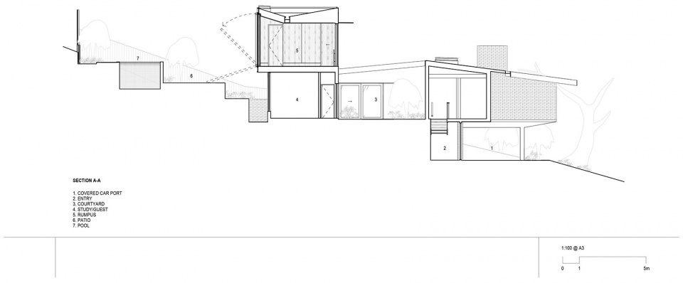 connected house by albert mo architects