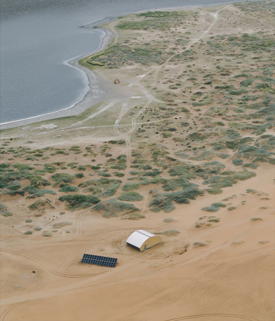 The Home in the Badain Jaran Desert by Department of Architecture School of Architecture and Urban Planning Nanjing University