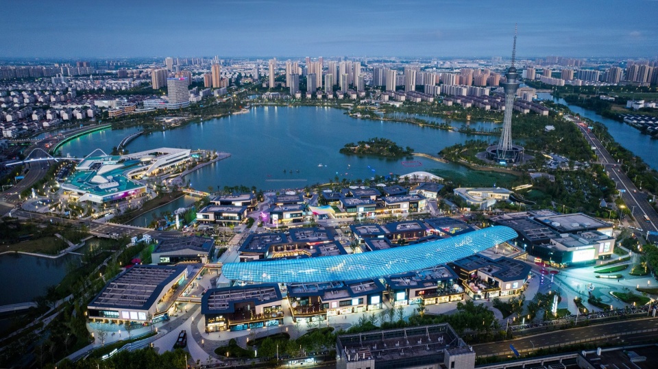 changshu qin lake park by ged
