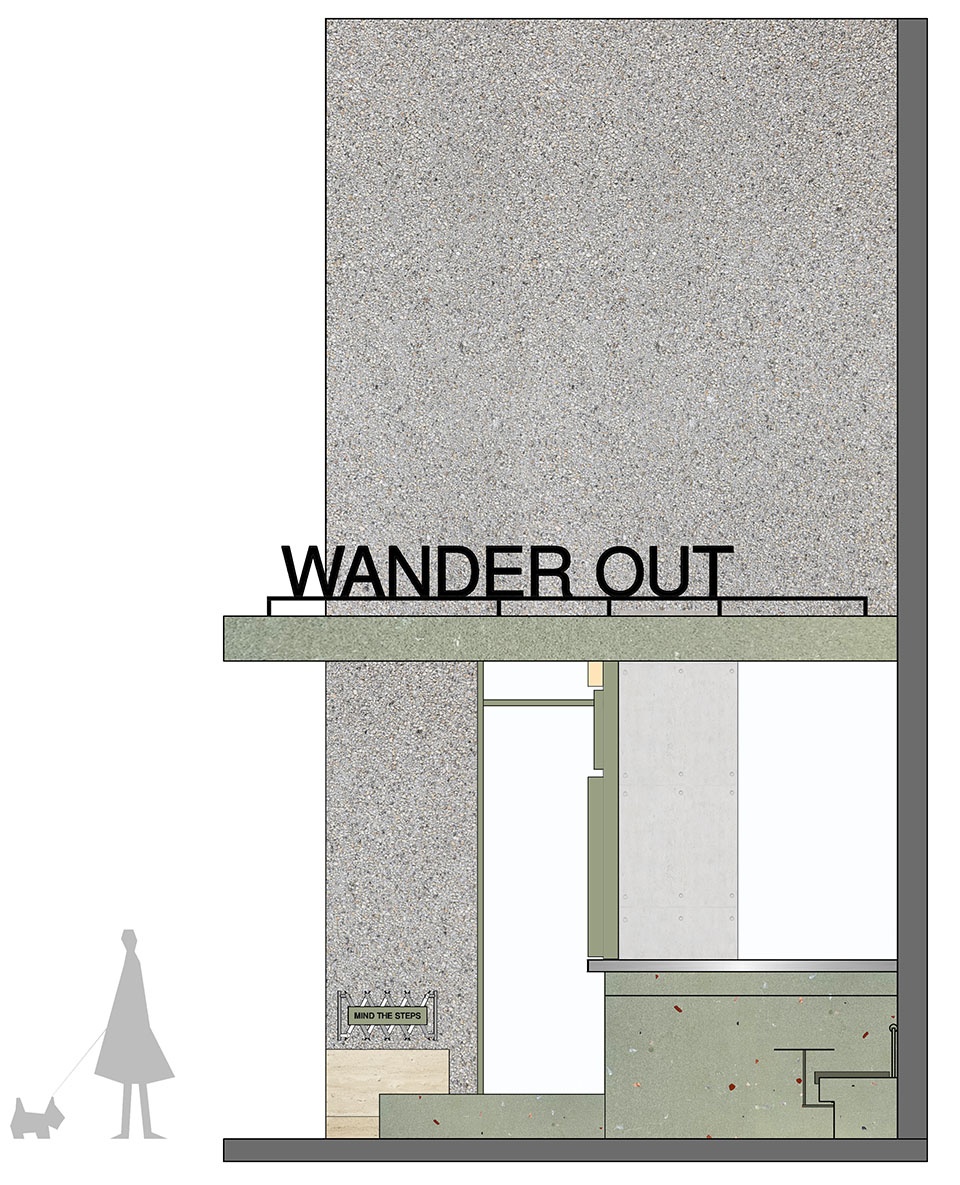 wander out by informal design