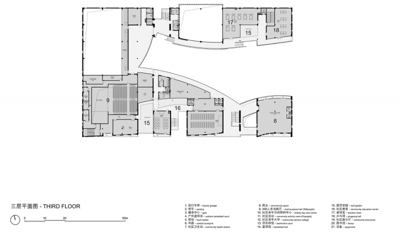 zhelin community center by one design