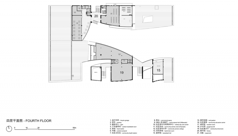 zhelin community center by one design