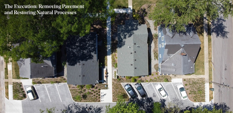 2023 ASLA RESIDENTIAL DESIGN AWARD OF EXCELLENCE The Rain Gardens at 900 Block by Gresham Smith