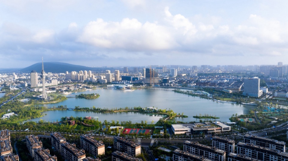 changshu qin lake park by ged
