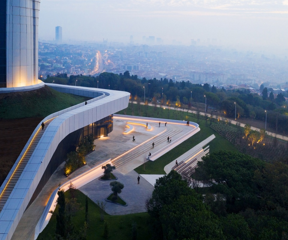 istanbul tv radio tower by maa