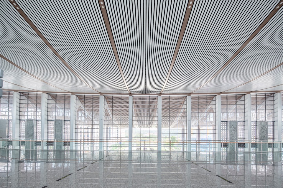 Xiamen North Station Expansion Design by CCDI Beijng Interior Design Center