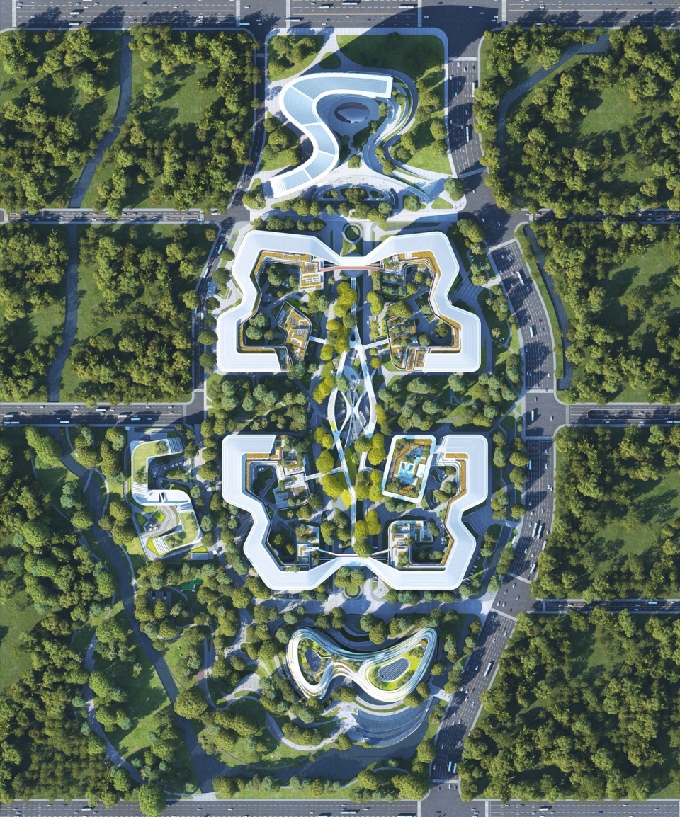 iFLYTEK AI Headquarters Campus Phase 1 by Meng Fanhao line studio