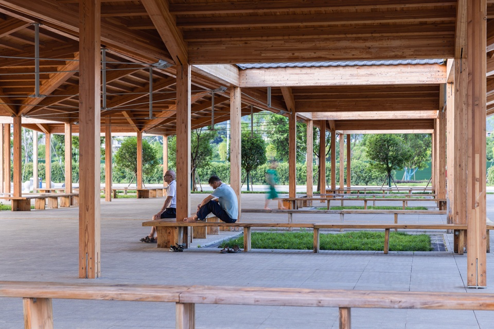 longnan waiting pavilion by csadi