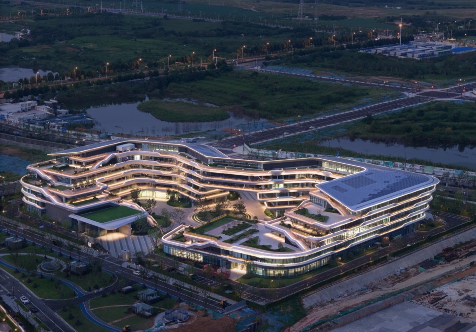 iFLYTEK AI Headquarters Campus Phase 1 by Meng Fanhao line studio