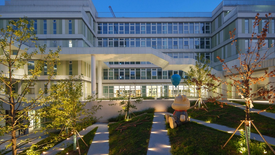 jiading new city of shanghai experimental school by da