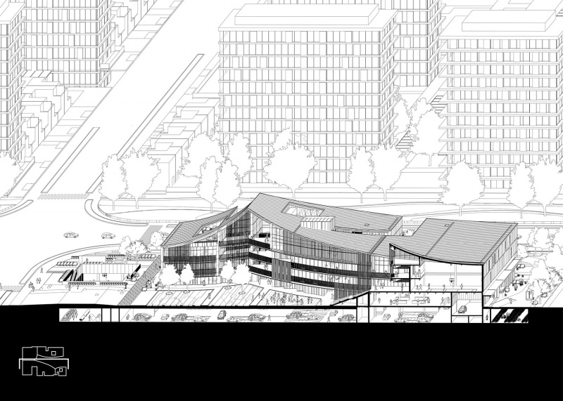 zhelin community center by one design