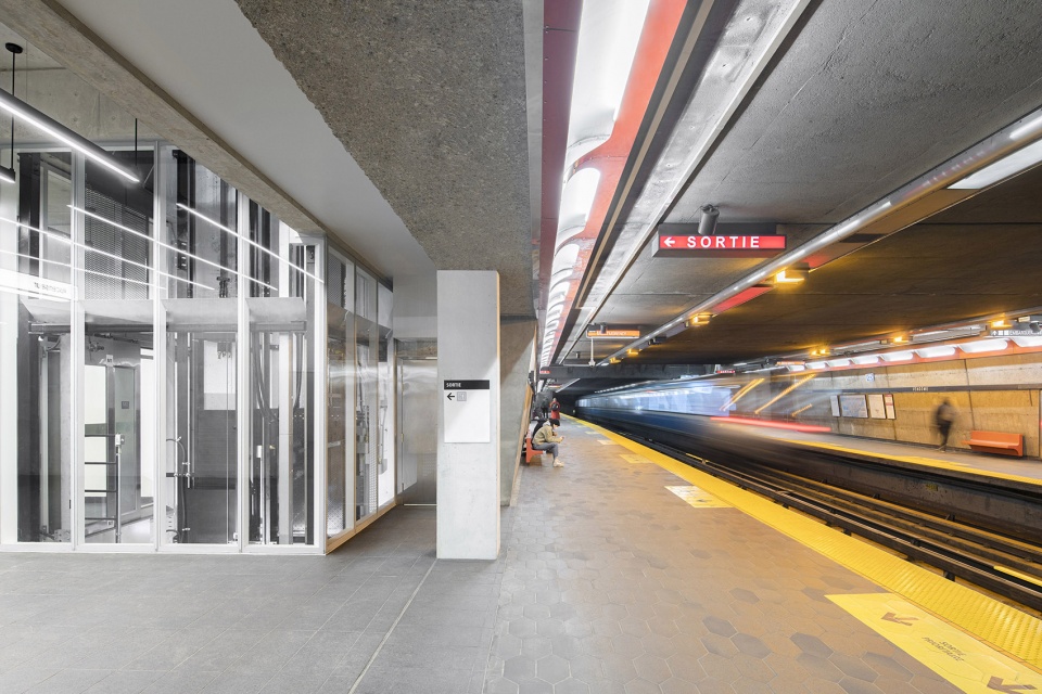 The Vendome Multimodal Hub Pole by Bisson Fortin Provencher Roy architectes