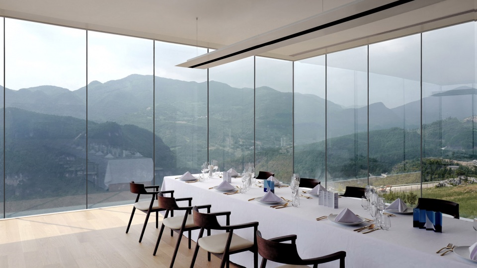 floating island restaurant china by c architects