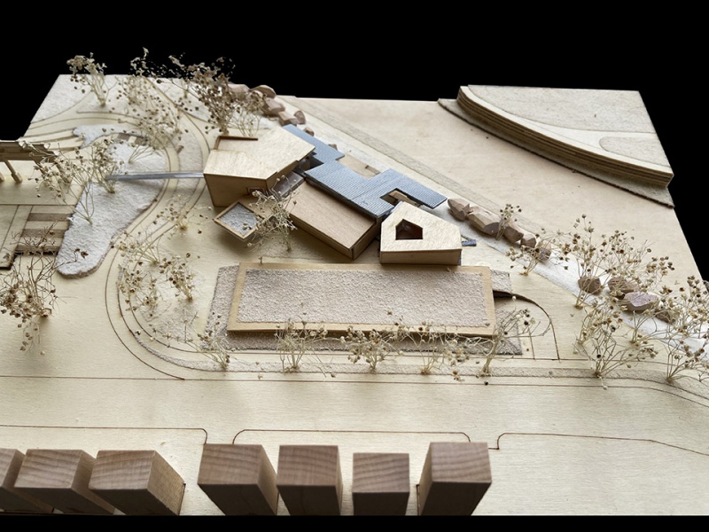 longgang river blueway pavilion by atelier liu yuyang