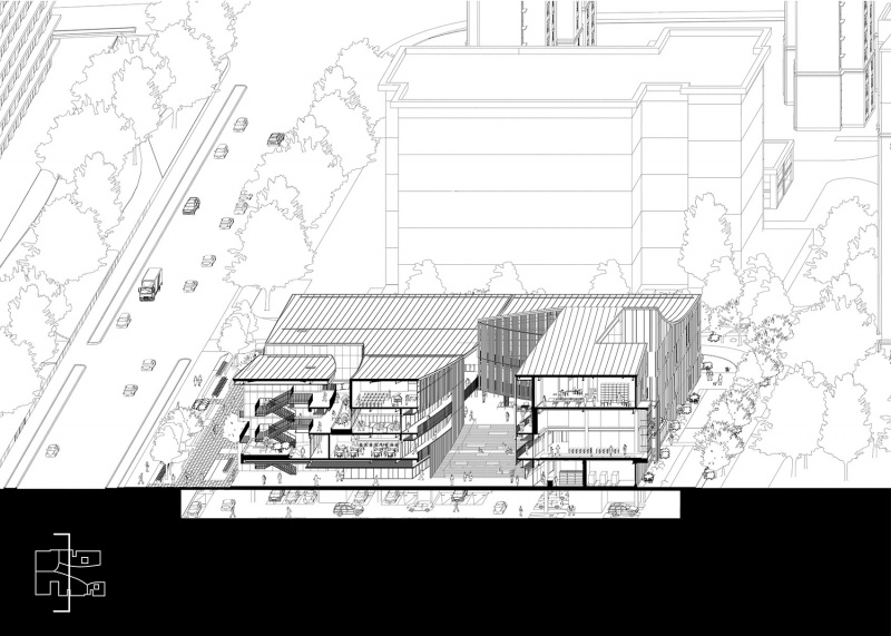 zhelin community center by one design