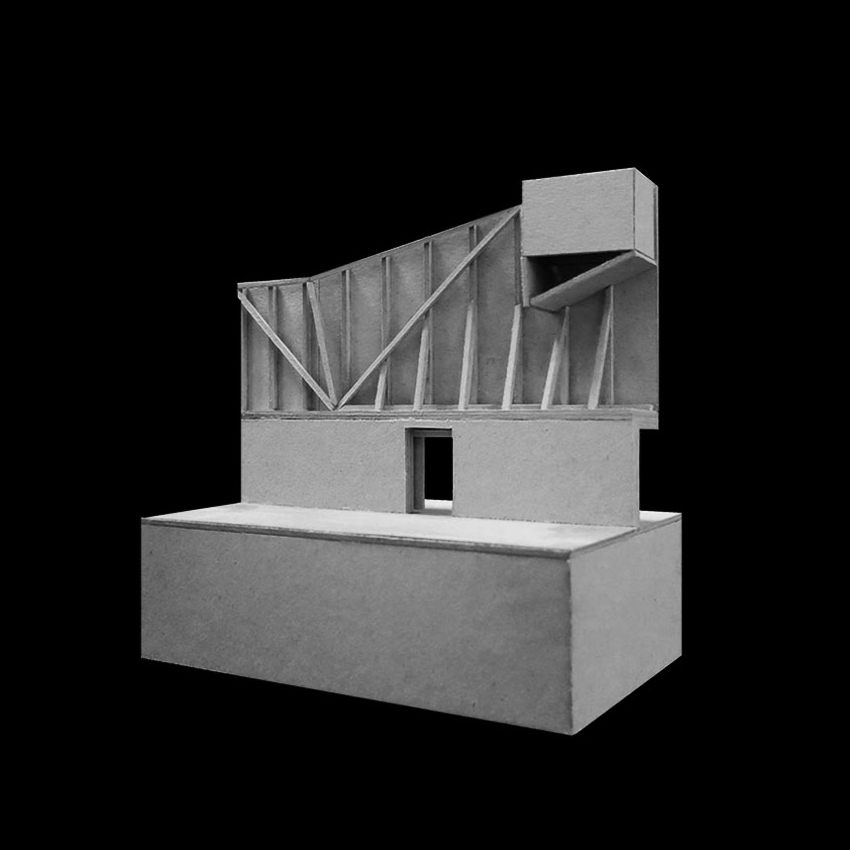 7 wood boxes by lca architetti