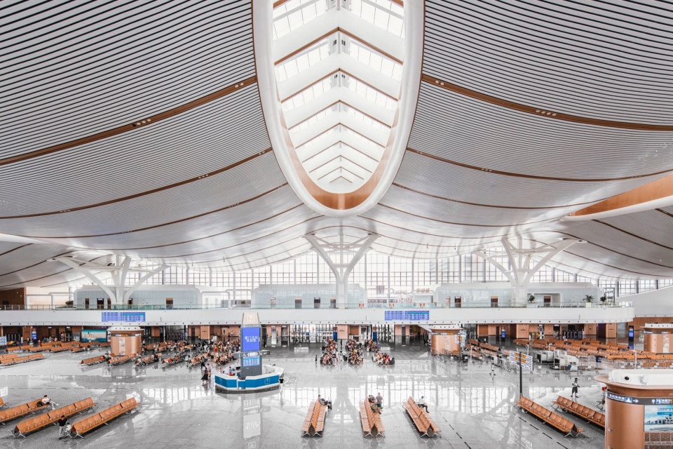 Xiamen North Station Expansion Design by CCDI Beijng Interior Design Center