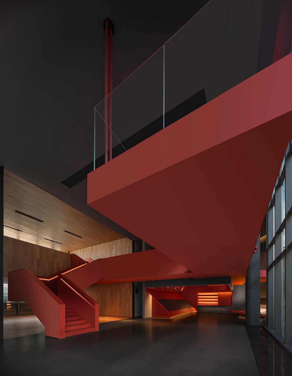 shanghai techstorm exhibition hall by one houses design