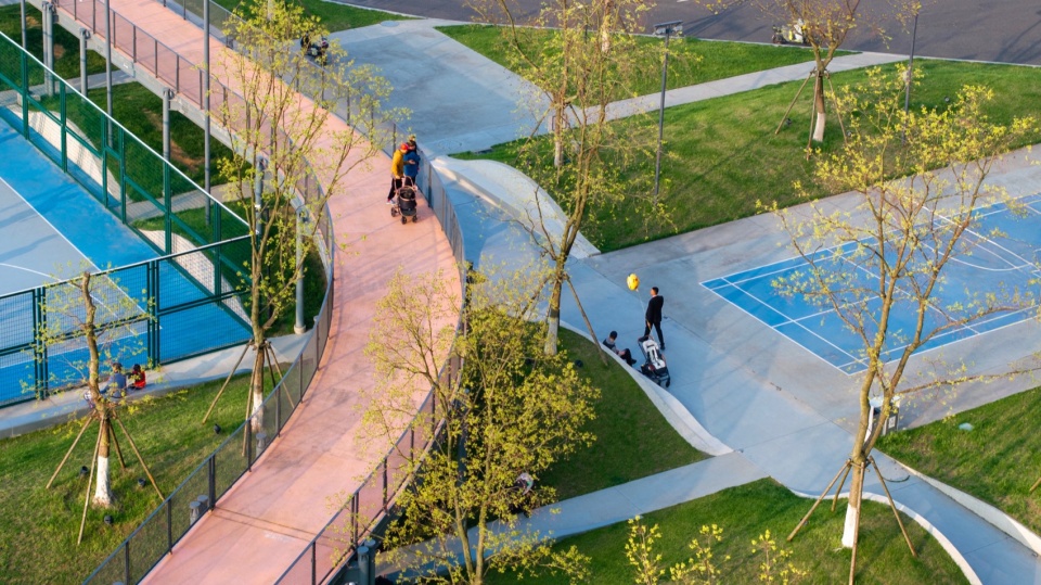hangzhou riverfront public space the yinxing station the daqiao station by original design studio