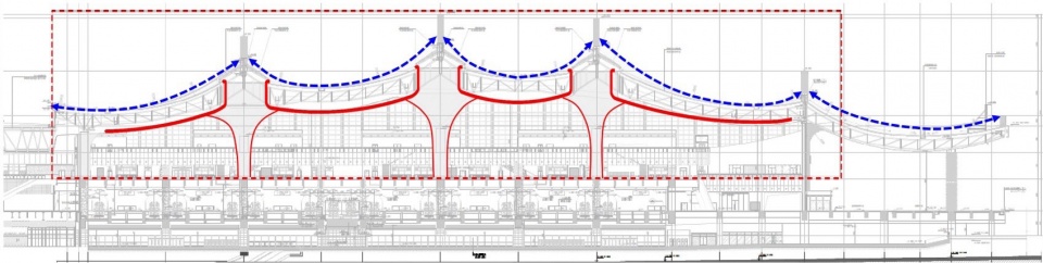 Xiamen North Station Expansion Design by CCDI Beijng Interior Design Center wy6