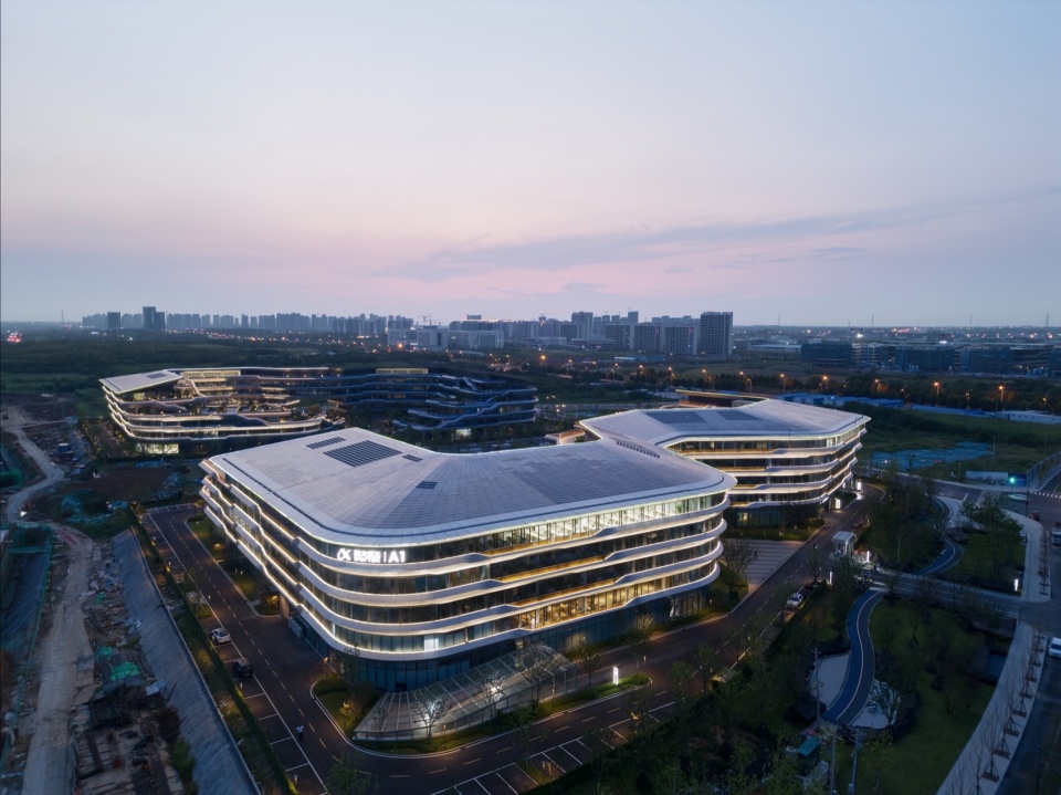 iFLYTEK AI Headquarters Campus Phase 1 by Meng Fanhao line studio