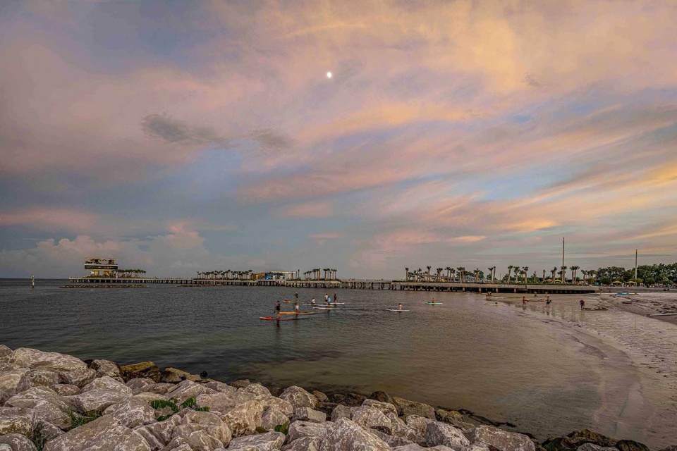 2023 ASLA URBAN DESIGN AWARD OF HONOR St Pete Pier Revitalization of Waterfront and Historic Pier Site by KEN SMITH WORKSHOP