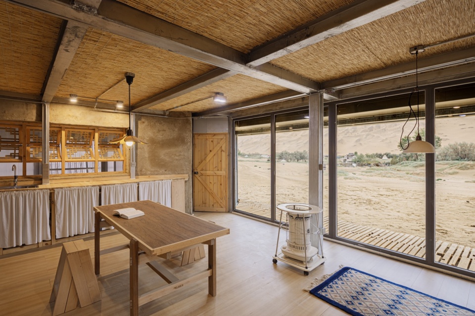 The Home in the Badain Jaran Desert by Department of Architecture School of Architecture and Urban Planning Nanjing University