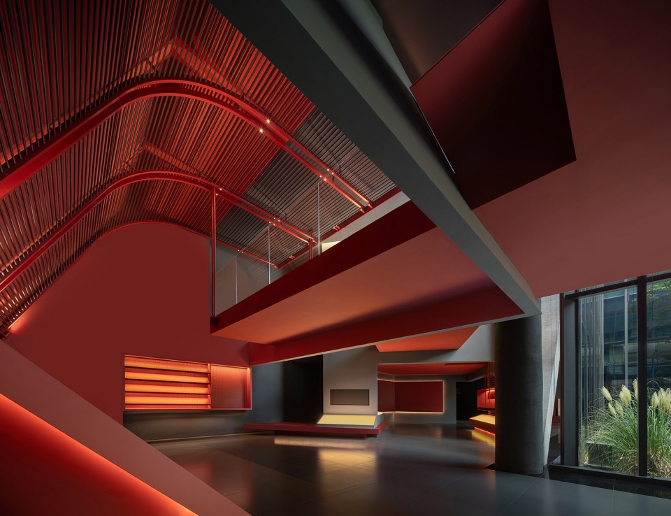 shanghai techstorm exhibition hall by one houses design