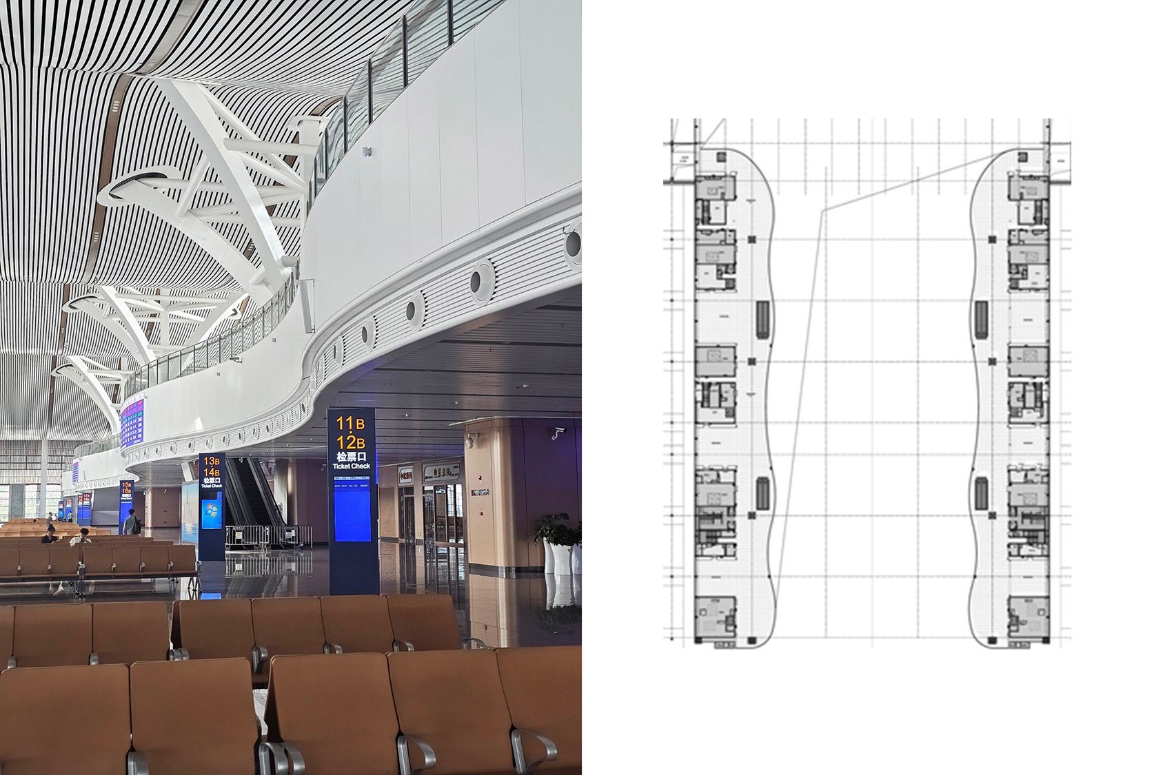 Xiamen North Station Expansion Design by CCDI Beijng Interior Design Center 拷贝