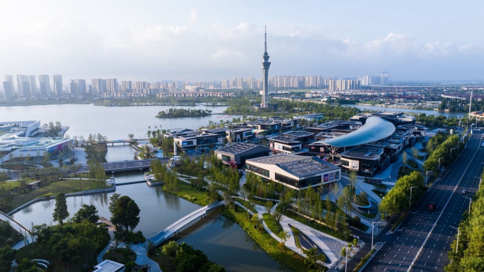 changshu qin lake park by ged