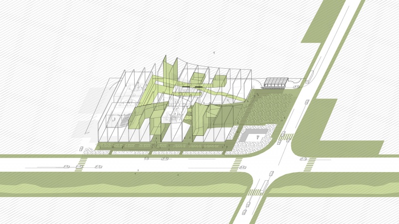 zhelin community center by one design