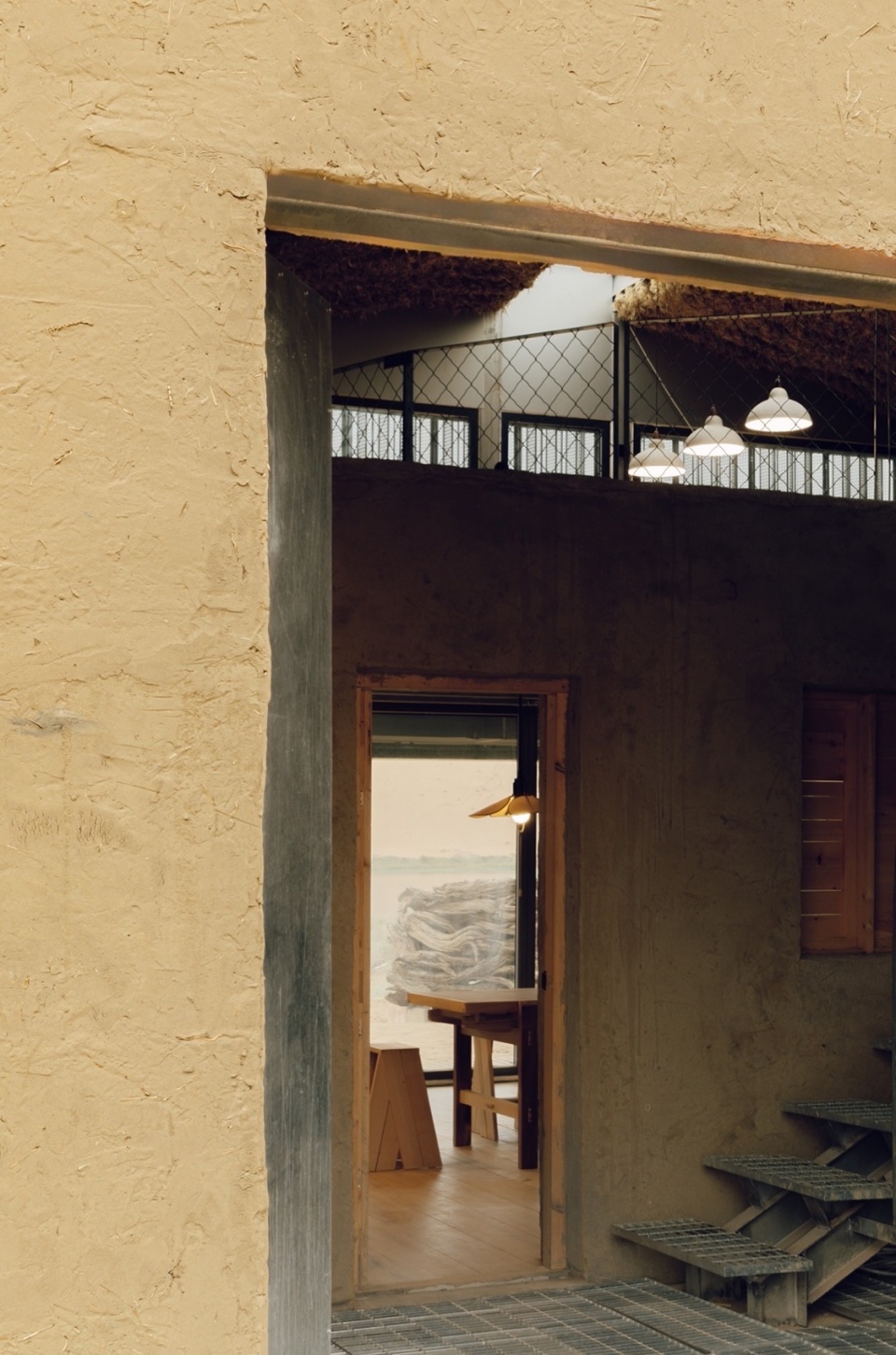 The Home in the Badain Jaran Desert by Department of Architecture School of Architecture and Urban Planning Nanjing University