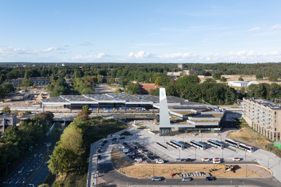 Ede Wageningen train station by Mecanoo Royal HaskoningDHV