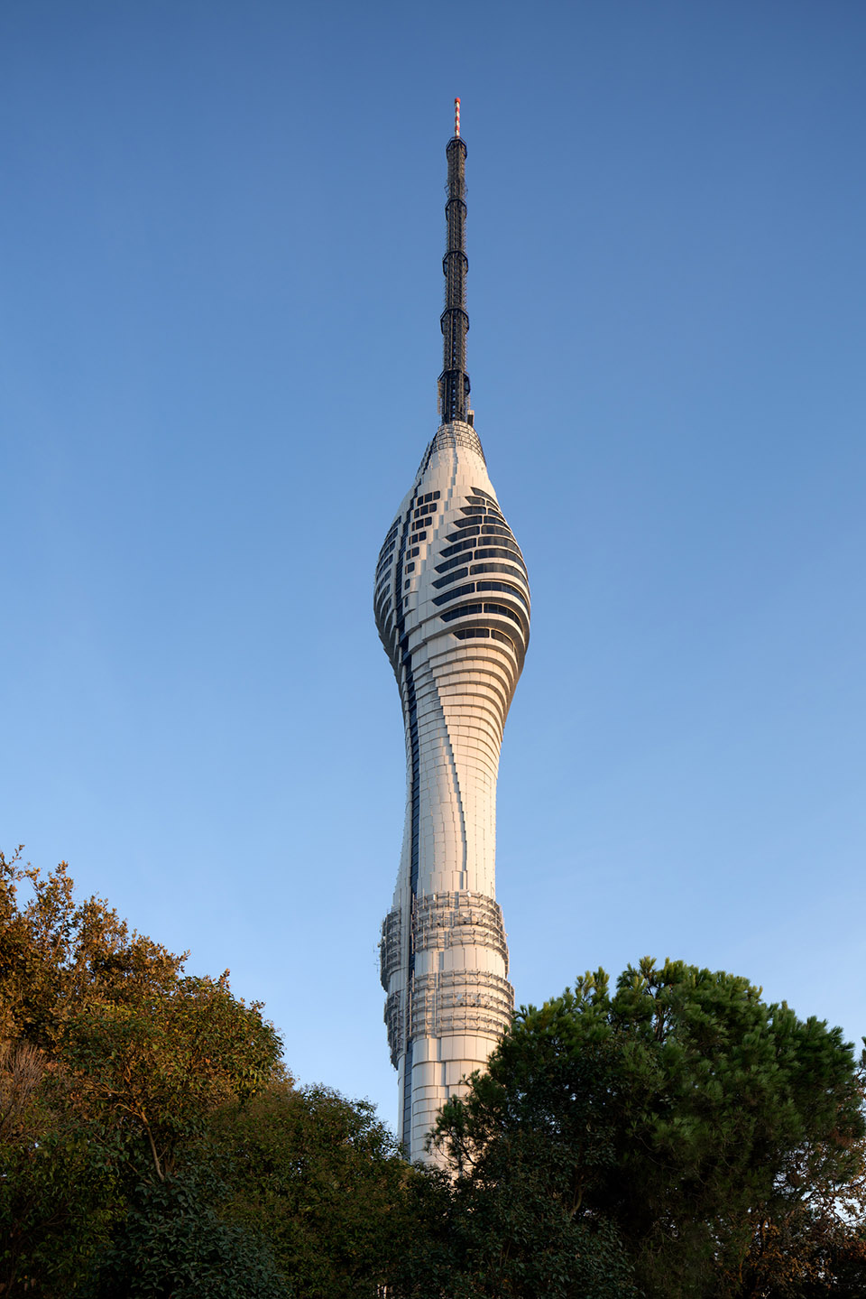 istanbul tv radio tower by maa
