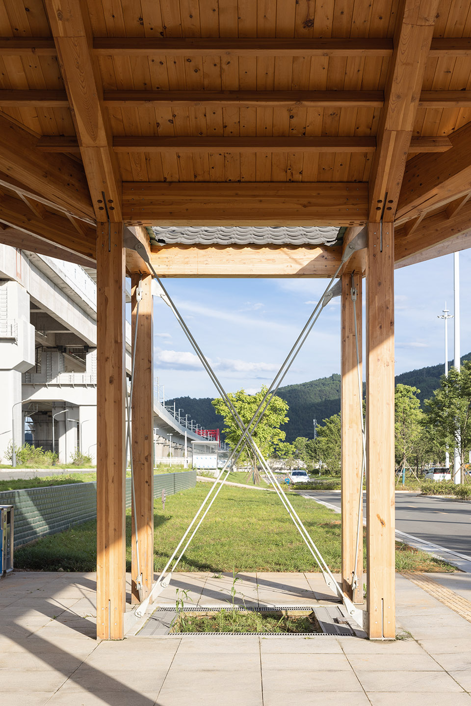 longnan waiting pavilion by csadi