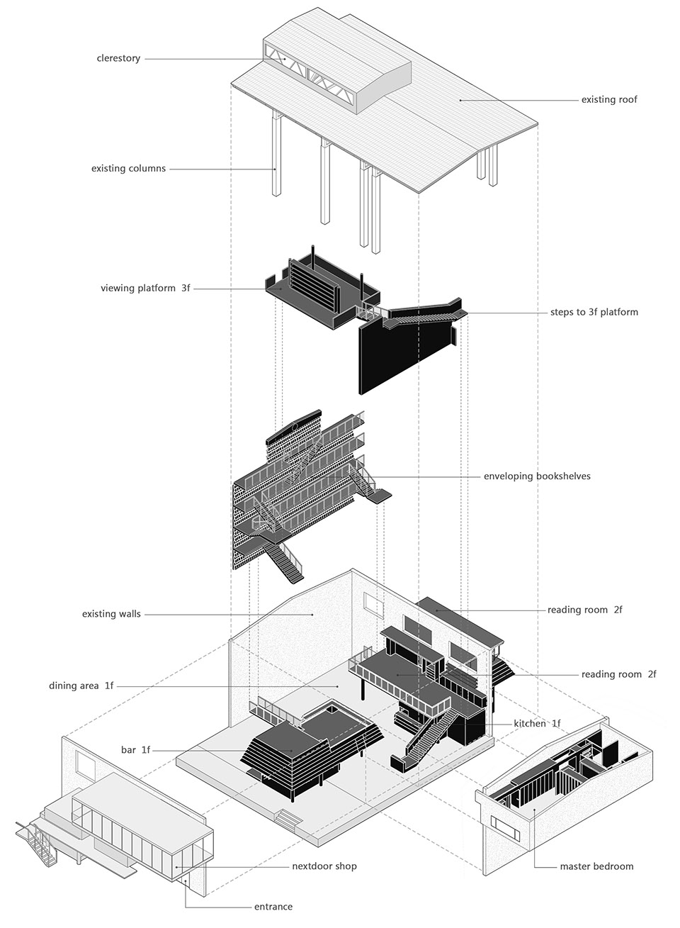 staircase space by suzao architects