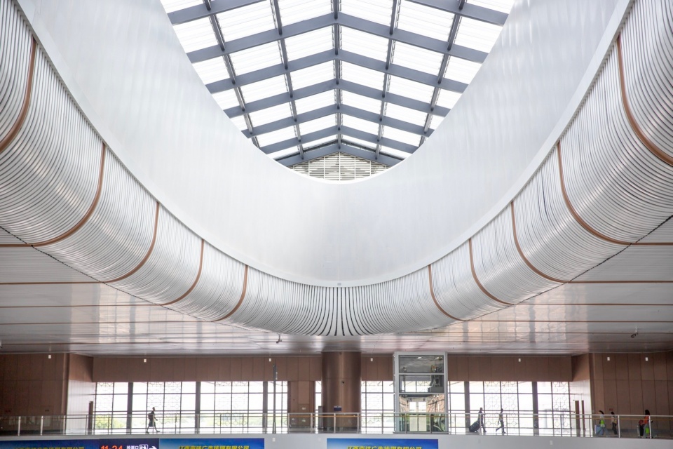Xiamen North Station Expansion Design by CCDI Beijng Interior Design Center