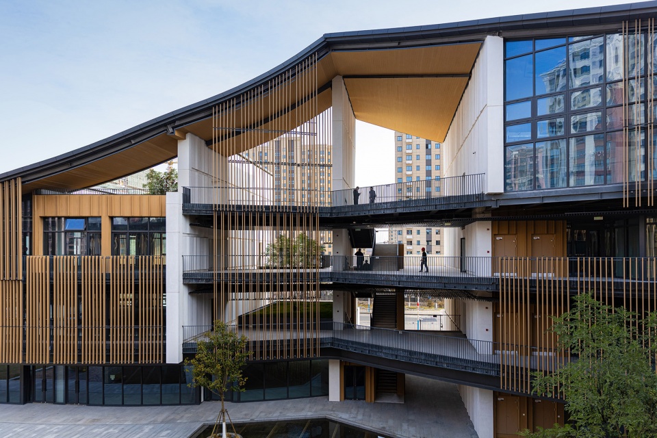 zhelin community center by one design