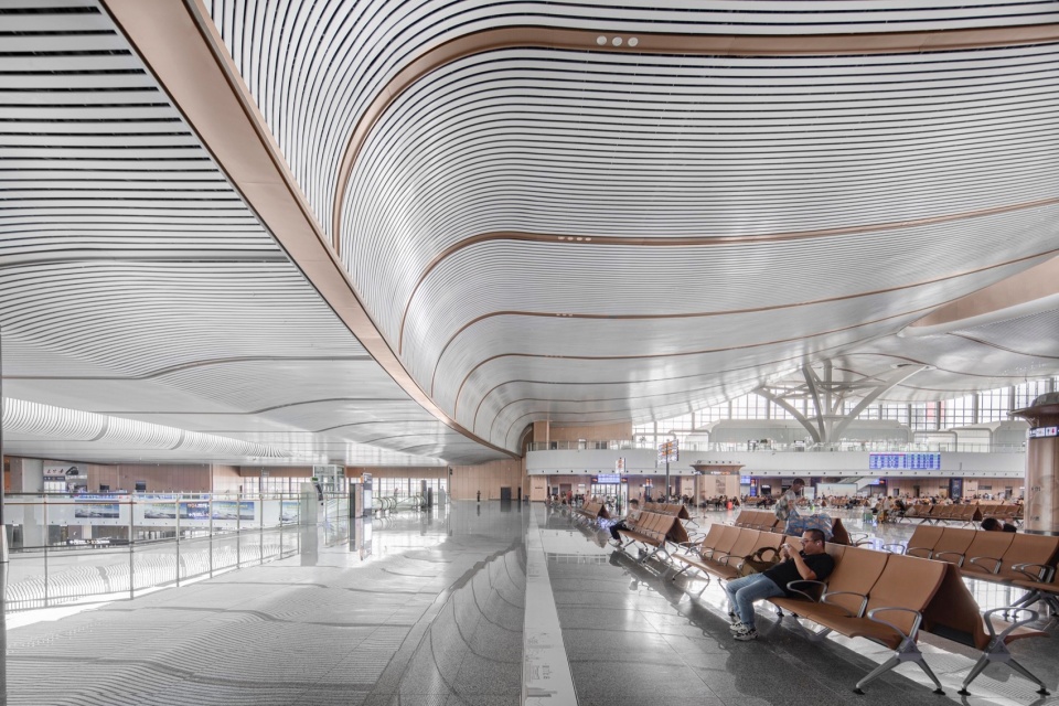 Xiamen North Station Expansion Design by CCDI Beijng Interior Design Center
