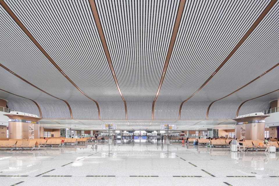 Xiamen North Station Expansion Design by CCDI Beijng Interior Design Center