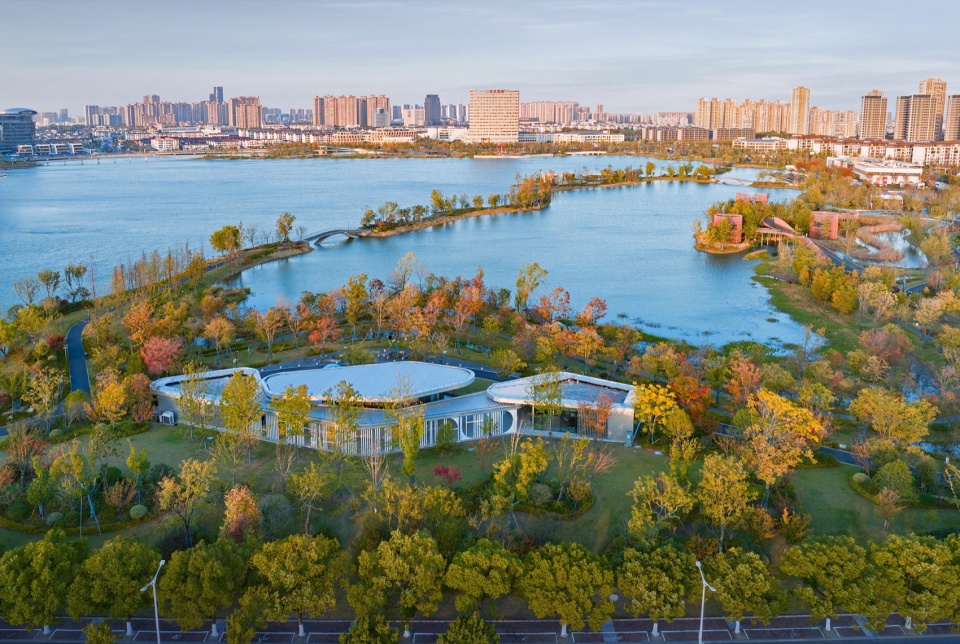 changshu qin lake park by ged